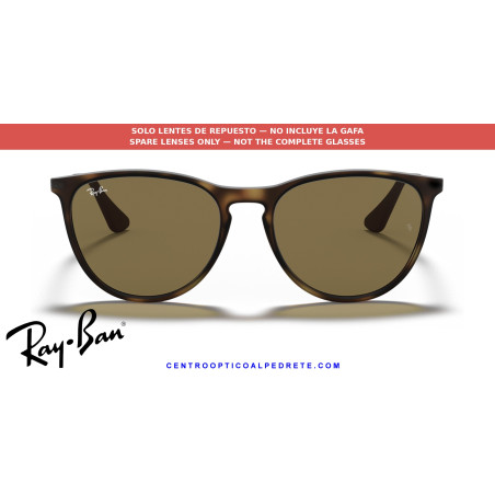 Pareja de lentes originales Ray-Ban Junior Erika RJ9060S 700673 Brown Original