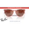 Pareja de lentes originales Ray-Ban Junior Erika RJ9060S 7225S0 Brown Gradient