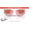 Pareja de lentes originales Ray-Ban Junior Erika RJ9060S 7226V0 Clear Gradient