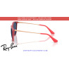 Pareja de varillas originales Ray-Ban Junior Erika RJ9060S 718071 Rubber fuchsia