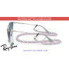 Pareja de varillas originales Ray-Ban Junior Erika RJ9060S 7223U0 Transparent