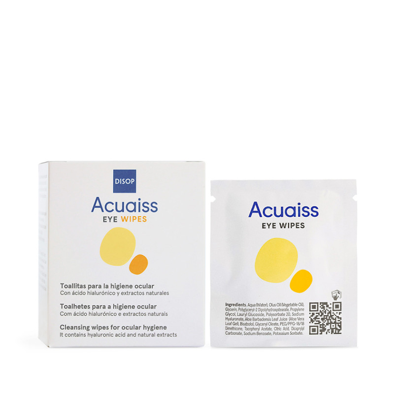 Acuaiss Toallitas Perioculares 20 uds | Higiene Ocular y Párpados