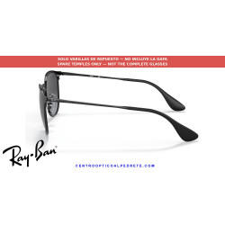 Pareja de varillas originales Ray-Ban Erika Metal RB3539 002/8G Black Original