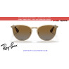 Pareja de lentes originales Ray-Ban Erika Metal RB3539 112/T5 Brown Gradient