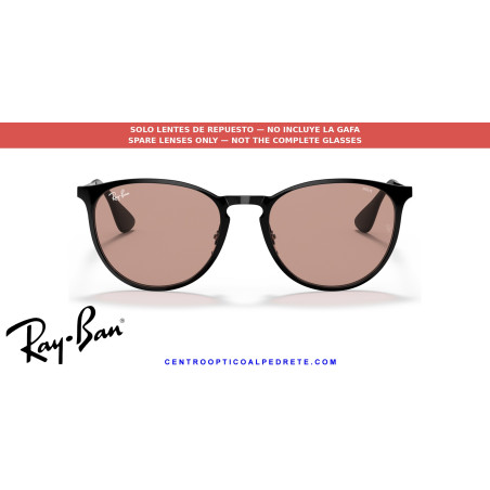 Pareja de lentes originales Ray-Ban Erika Metal RB3539 002/Q4 Evolve Photo