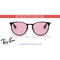 Pareja de lentes originales Ray-Ban Erika Metal RB3539 002/Q3 Photochromic Pink