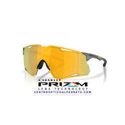 Gafas de Sol Oakley Cybr Lightning OO9538D Grey Prizm 24K | Tienda COA