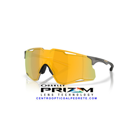 Gafas de Sol Oakley Cybr Lightning OO9538D Grey Prizm 24K | Tienda COA