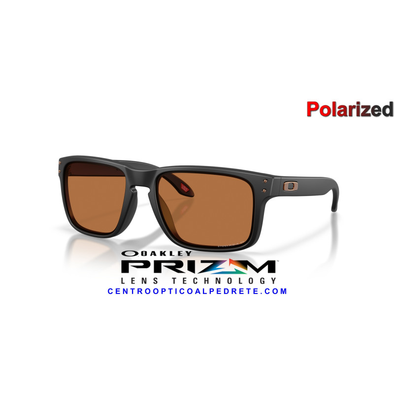 Oakley Holbrook Matte Black Prizm Bronze Polarized (OO9102-AM) | En COA