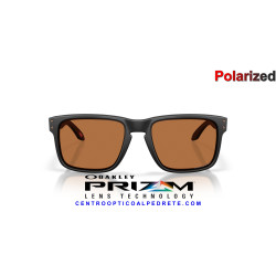 Oakley Holbrook Matte Black Prizm Bronze Polarized (OO9102-AM) | En COA