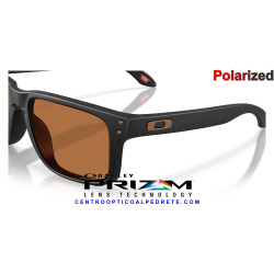 Oakley Holbrook Matte Black Prizm Bronze Polarized (OO9102-AM) | En COA