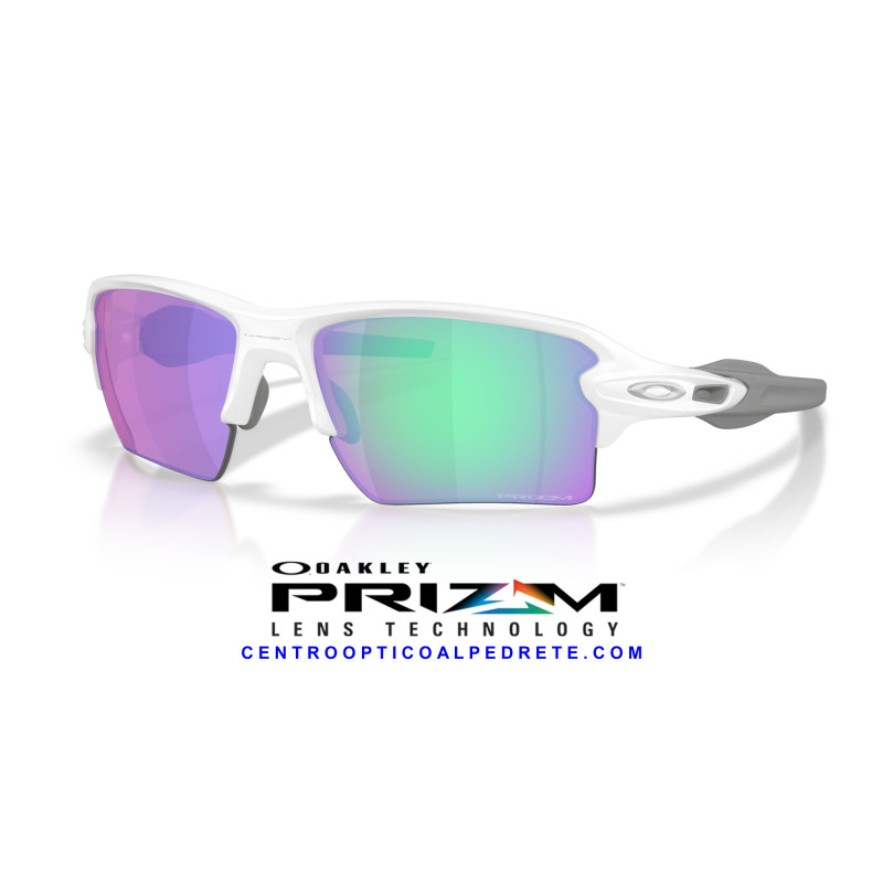 Oakley Flak 2.0 XL OO9188-K3 Matte White Prizm Golf Sunglasses | Official Store