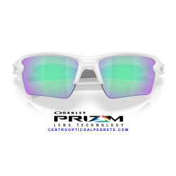 Oakley Flak 2.0 XL OO9188-K3 Matte White Prizm Golf | Centro Óptico Alpedrete