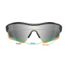 Radar Pitch Lente Black Iridium Polarized (11-256) · Repuesto Oakley original