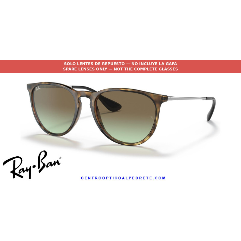 Repuesto original Ray-Ban Erika RB4171 Green Gradient Brown | Centro Óptico Alpedrete