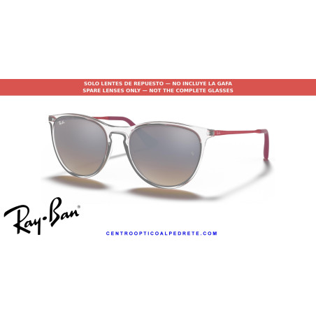 Repuesto original Ray-Ban Junior Erika RJ9060S Brown/Silver | Centro Óptico Alpedrete