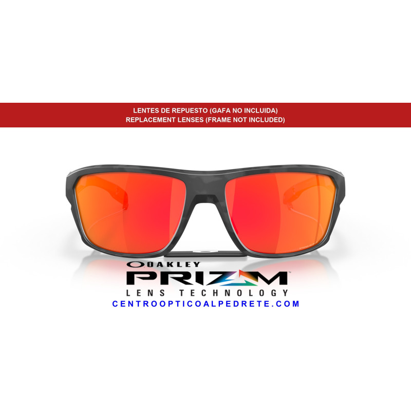 Lentes Repuesto Oakley Split Shot Prizm Ruby | Centro Óptico Alpedrete
