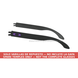 Temples Matte Black Violet Oakley Holbrook OO9102-K6V | Centro Óptico 