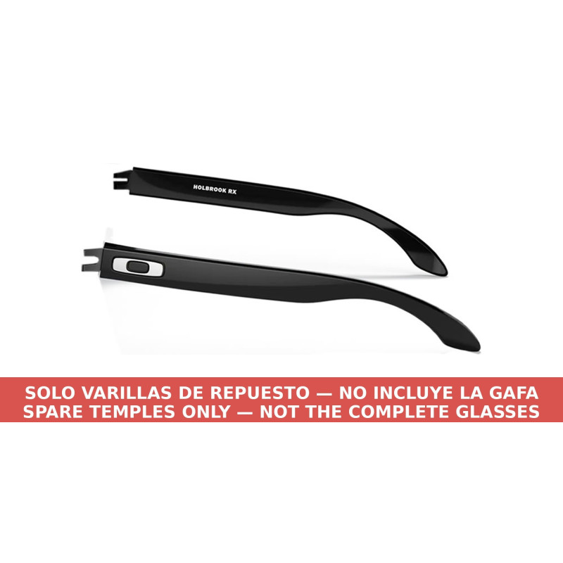 Temples Polished Black Silv Oakley Holbrook OO9102-U6V | Centro Óptico
