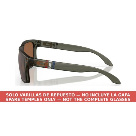 Temples Matte Black Tricolo Oakley Holbrook OO9102-Y2V | Centro Óptico Alpedrete