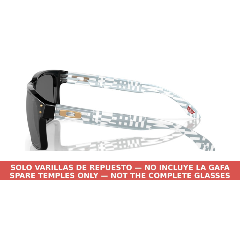 Temples Clear Geometric Gra Oakley Holbrook OO9102-Y7V | Centro Óptico Alpedrete