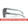 Varillas Matte Crystal Blac Oakley Holbrook OO9102-Z4V | Centro Óptico Alpedrete