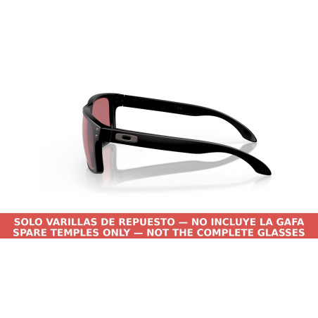 Varillas Matte Black Gunmetal Holbrook OO9102-K0V | Centro Óptico Alpe