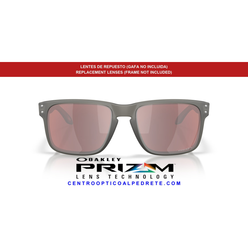 Lentes Prizm Snow Black Iridium Oakley Holbrook | Centro Óptico Alpedrete