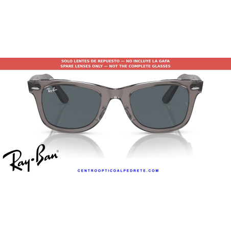 Ray-Ban Wayfarer RB2140 Replacement Blue Lenses | Óptica Alpedrete