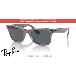 Lentes de repuesto Ray-Ban Wayfarer RB2140 Blue | Centro Óptico Alpedrete