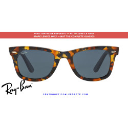 Lentes de repuesto Ray-Ban Wayfarer RB2140 Blue/Grey | Centro Óptico Alpedrete