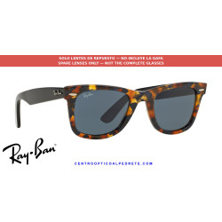 Lentes de repuesto Ray-Ban Wayfarer RB2140 Blue/Grey | Centro Óptico Alpedrete