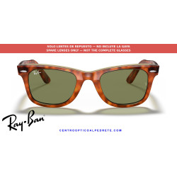 Ray-Ban Wayfarer RB2140 Replacement Bottle Green Lenses | Óptica Alpedrete