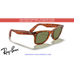 Ray-Ban Wayfarer RB2140 Replacement Bottle Green Lenses | Óptica Alpedrete