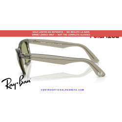 Ray-Ban Wayfarer RB2140 Replacement Bottle Green Polarized Lenses | Óptica Alpedrete