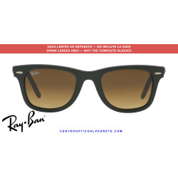 Ray-Ban Wayfarer RB2140 Replacement Brown Gradient Dark Brown Lenses | Óptica Alpedrete