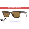 Ray-Ban Wayfarer RB2140 Replacement Crystal Brown Lenses | Óptica Alpedrete