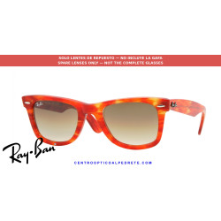 Ray-Ban Wayfarer RB2140 Replacement Crystal Brown Gradient Lenses | Óptica Alpedrete