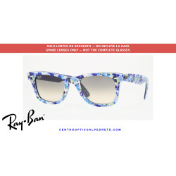 Ray-Ban Wayfarer RB2140 Replacement Crystal Grey Gradient Lenses | Óptica Alpedrete