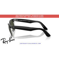 Lentes de repuesto Ray-Ban Wayfarer RB2140 Green | Centro Óptico Alpedrete