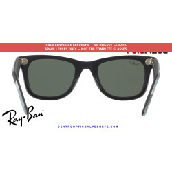 Ray-Ban Wayfarer RB2140 Replacement Polarized Green Lenses | Óptica Alpedrete