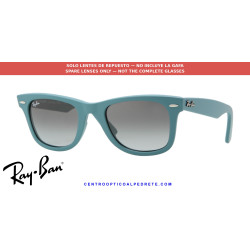 Lentes de repuesto Ray-Ban Wayfarer RB2140 Crystal Gradient Gray | Centro Óptico Alpedrete