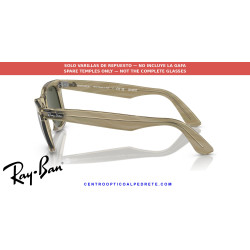 Varillas de repuesto Ray-Ban RB2140 Photo striped grey | Centro Óptico Alpedrete