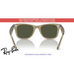 Varillas de repuesto Ray-Ban RB2140 Photo striped grey | Centro Óptico Alpedrete