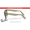 Ray-Ban RB2140 Wayfarer Replacement Temples Transparent green | Alpedrete