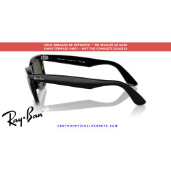 Ray-Ban RB2140 Wayfarer Replacement Temples Black | Alpedrete