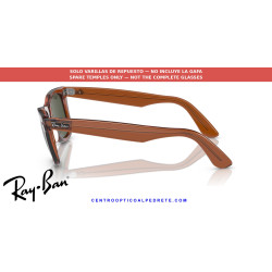 Varillas de repuesto Ray-Ban RB2140 Transparent | Centro Óptico Alpedrete