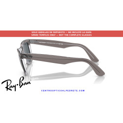 Varillas de repuesto Ray-Ban RB2140 Grey on transparent | Centro Óptico Alpedrete