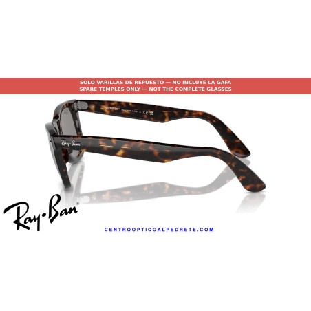 Varillas de repuesto Ray-Ban RB2140 Havana | Centro Óptico Alpedrete