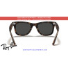 Ray-Ban RB2140 Wayfarer Replacement Temples Havana on transparent brown | Alpedrete